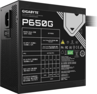 Gigabyte 650W P650G 80+ Gold Tápegység