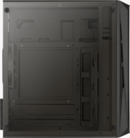 AeroCool CS-107 Számítógépház - Fekete