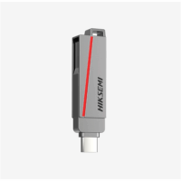 Hiksemi Dual Slim USB Type-C / USB Type-A 3.2 128GB Pendrive - Ezüst