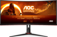 AOC 34" CU34G2XP/BK Ívelt Gaming Monitor