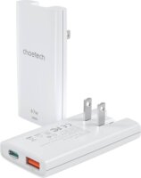 Choetech PD6011 USB-A / USB-C Hálózati töltő - Fehér (67W) + 3db Konnektor adapter