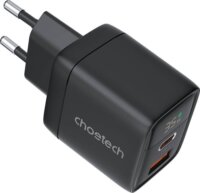 Choetech PD6052 USB-A / USB-C Hálózati töltő - Fekete (35W)