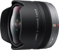 Panasonic Lumix G 8mm f/3.5 FISHEYE objektív (MFT)