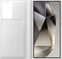 Samsung Galaxy S24 gyári Ultra Smart View Wallet Flip Tok - Fehér