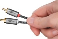 Goobay 65289 3.5mm Jack apa - 2x RCA apa Kábel (3m)