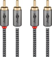 Goobay 65293 2x RCA apa - 2x RCA apa Kábel (2m)