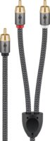 Goobay 65300 RCA apa - 2x RCA apa Kábel (2m)