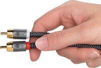 Goobay 65300 RCA apa - 2x RCA apa Kábel (2m)