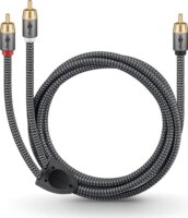 Goobay 65300 RCA apa - 2x RCA apa Kábel (2m)