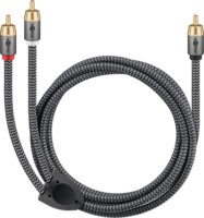 Goobay 65300 RCA apa - 2x RCA apa Kábel (2m)