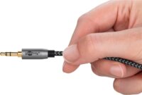 Goobay 65274 3.5mm Jack apa - 3.5mm Jack 90° apa Kábel (2m)