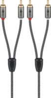 Goobay 65295 2x RCA apa - 2x RCA apa Kábel (5m)