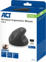 ACT AC5101 Ergonomikus Wireless Egér - Fekete