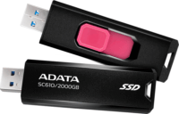 Adata 2TB SC610 USB 3.2 Gen2 Külső SSD - Fekete