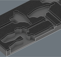 Wera 9713 Csavarhúzó készlet + Habbetét (12 db / csomag)