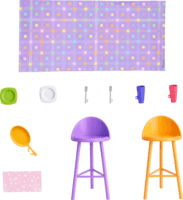 Mattel Barbie Nyaralóház játékszett