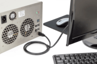 Digitus DB-330123-030-S HDMI 2.0 - HDMI 2.0 Kábel 3m - Fekete