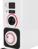 N'oveen CH6000 Szabadonálló Elektromos konvektor 2000W - Fehér