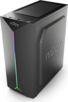 Njoy Anil Számítógépház - Fekete