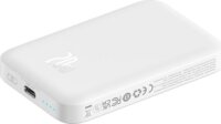 Baseus Magnetic Powerbank 6000mAh 20W (1.5-3A / 5-12V) - Fehér