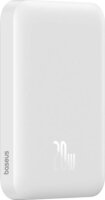 Baseus Magnetic Powerbank 6000mAh 20W (1.5-3A / 5-12V) - Fehér