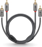 Goobay 65292 2x RCA apa - 2x RCA apa Kábel (1m)