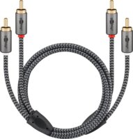 Goobay 65292 2x RCA apa - 2x RCA apa Kábel (1m)