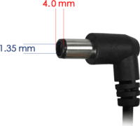 Akyga AK-ND-78 ASUS Notebook autós töltő 45W (4.0x1.35)