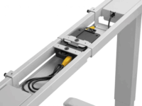 Equip ERGO 650803 Elektromos ülő-álló asztalkeret - Fehér