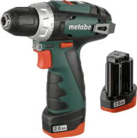 Metabo PowerMaxx BS Basic Akkumulátoros fúrócsavarozó + 2x 2Ah Akku + Töltő