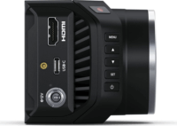 Blackmagic Design Micro Studio Camera 4K G2 Videokamera (Objektív és akkumulátor nélkül) - Fekete