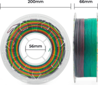 Creality 3301010010 Filament CR-PLA 1.75mm 1kg - Rainbow