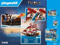 Playmobil 71418 Pirates - Kalózhajó