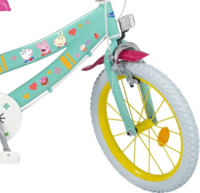 Toimsa Peppa malac Gyermekkerékpár - Zöld (16-os méret)