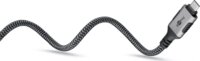 Goobay 70699 USB Type-C apa - RJ45 apa Adatkábel - Fekete/Szürke (3m)