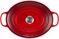 Le Creuset Signature 33cm Öntöttvas főzőedény - Piros