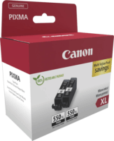 Canon PGI-550PGBK XL Eredeti Tintapatron Twin Pack Fekete