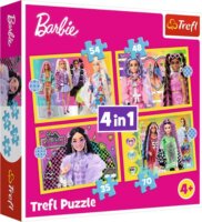 Trefl Barbie világa 4 az 1-ben puzzle