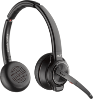 HP Poly Savi 8220 UC (USB Type-A) Wireless Headset + Töltőállvány - Fekete