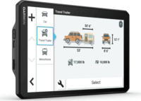 Garmin Camper 895 8" GPS navigáció (Teljes EU + Dél Afrika Térkép)