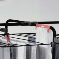 Vileda Mixer 3 Összecsukhato Ruhaszárító állvány 71 x 93 x 131 cm - Fekete