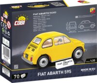 Cobi Fiat Abarth 595 70 darabos Építőjáték