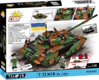 Cobi T-72M1R (PL/UA) tank 724 darabos építő készlet