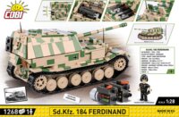 Cobi Sd.Kfz. 184 Ferdinand tank 1268 darabos építőjáték készlet