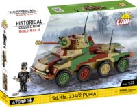 Cobi Sd.Kfz. 234/2 Puma tank 470 darabos építő készlet