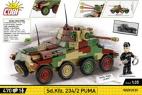 Cobi Sd.Kfz. 234/2 Puma tank 470 darabos építő készlet