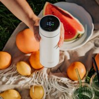 Adler AD 4506W LED 473ml Termosz kulacs - Fehér