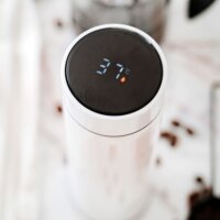 Adler AD 4506W LED 473ml Termosz kulacs - Fehér