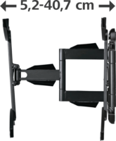 Hama 220834 32"-65" LCD TV/Monitor fali tartó - Fekete