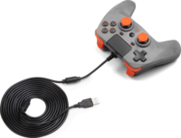 Snakebyte SB910234 Game:Pad 4S Rock Vezetékes kontroller - Szürke/Narancssárga